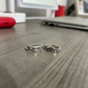 2 James Avery rings